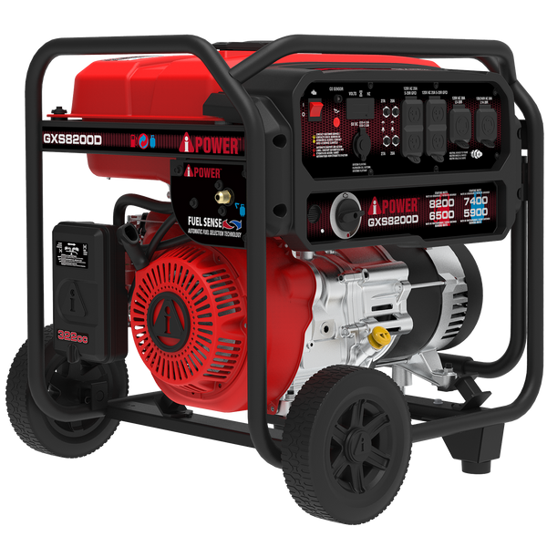 GXS8200D 8200-Watt Dual Fuel Generator