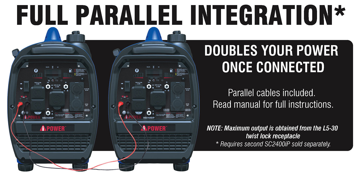 SC2400iP - Yamaha Powered Inverter Generator