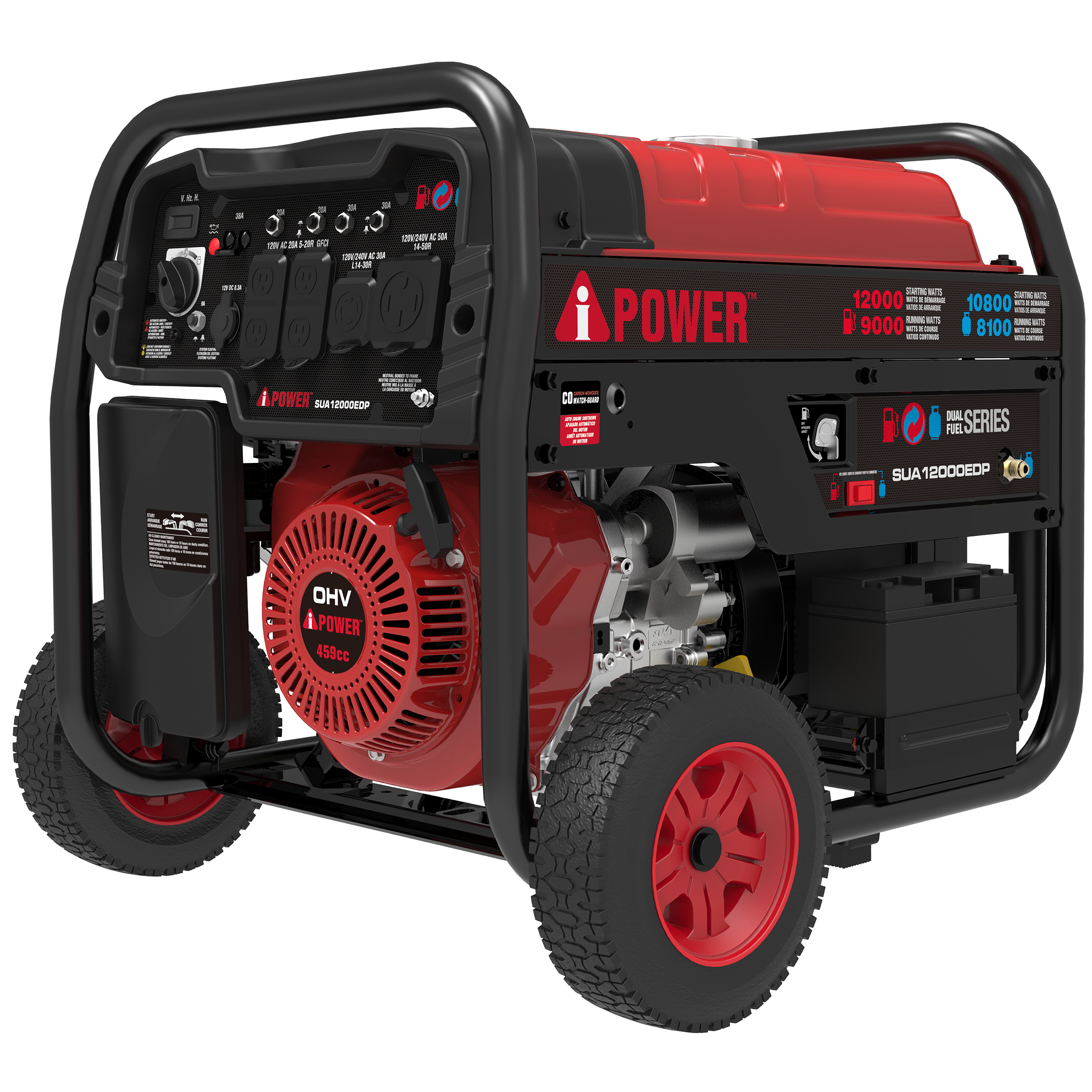 SUA12000EDP Dual Fuel Generator