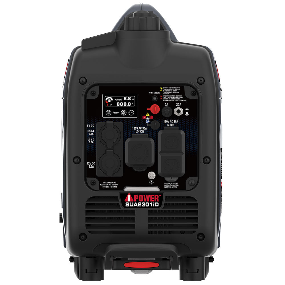 SUA2301iD Dual Fuel Inverter Generator
