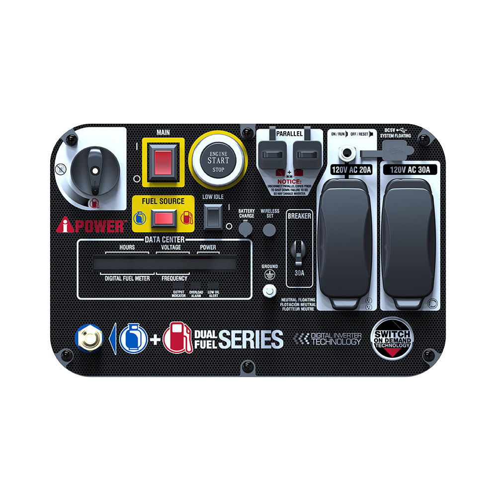 SUA3800iED - 3800 Watt Dual Fuel Inverter Generator