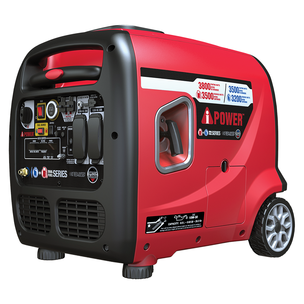 SUA3800iED - 3800 Watt Dual Fuel Inverter Generator