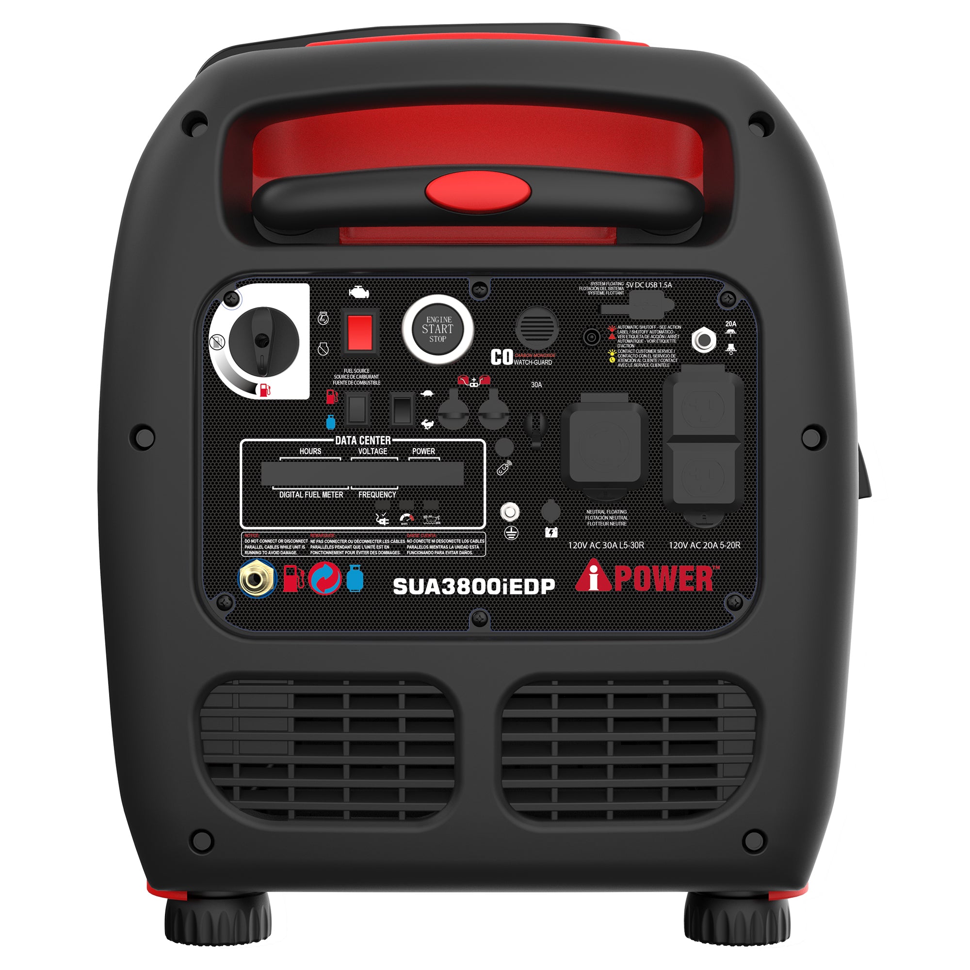 SUA3800iEDP Dual Fuel Inverter Generator