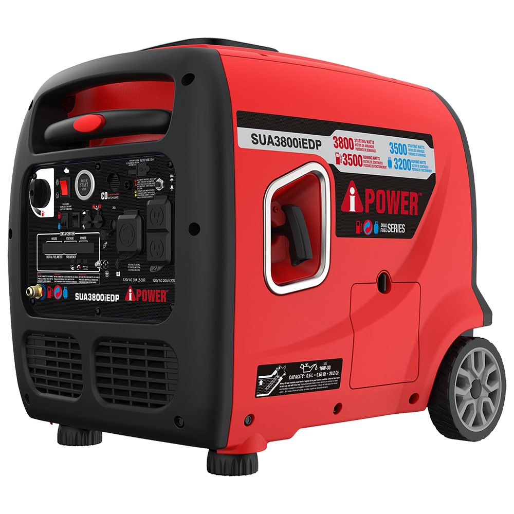 SUA3800iEDP Dual Fuel Inverter Generator