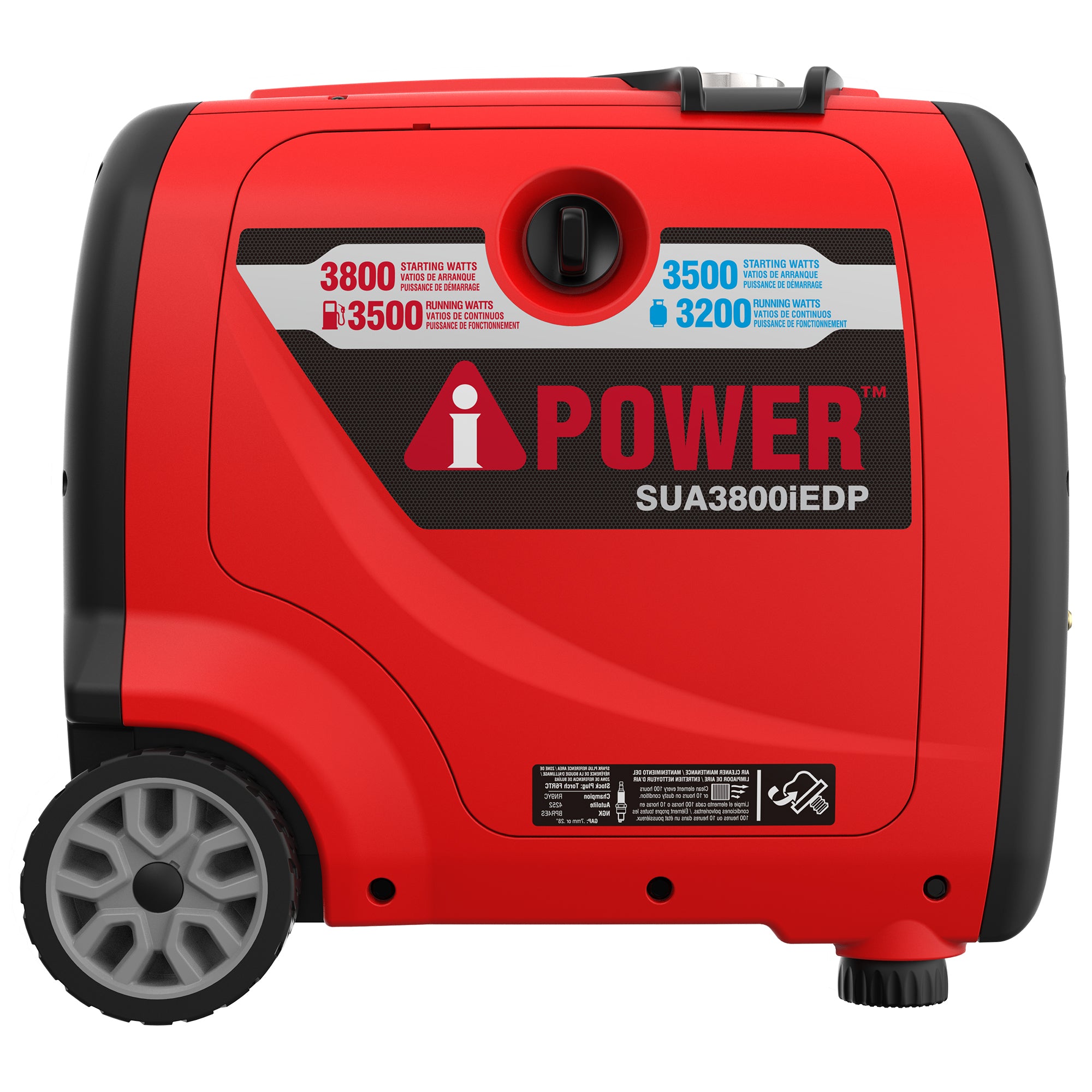 SUA3800iEDP Dual Fuel Inverter Generator