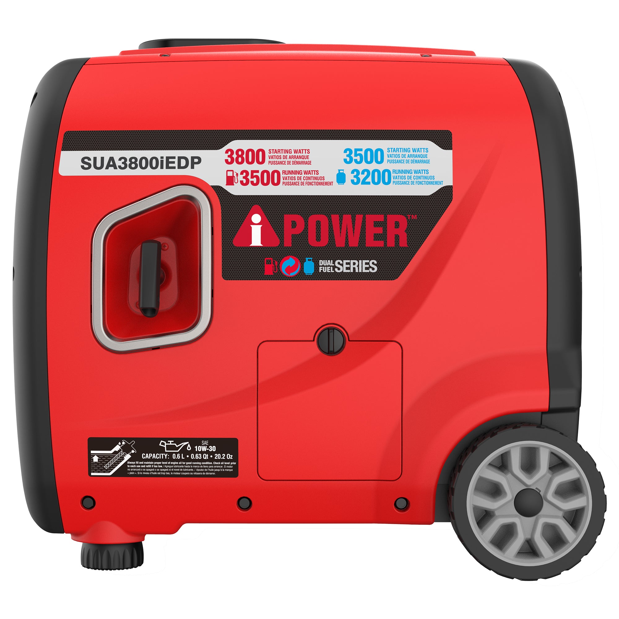 SUA3800iEDP Dual Fuel Inverter Generator