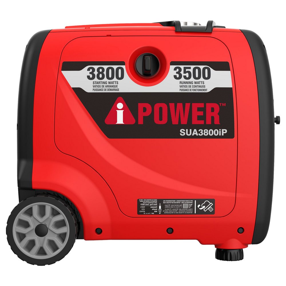 A-iPower 3800W Portable Inverter Generator Quiet Gas Powered 3500 Running Watts for Home Backup RV Camping SUA3800iP