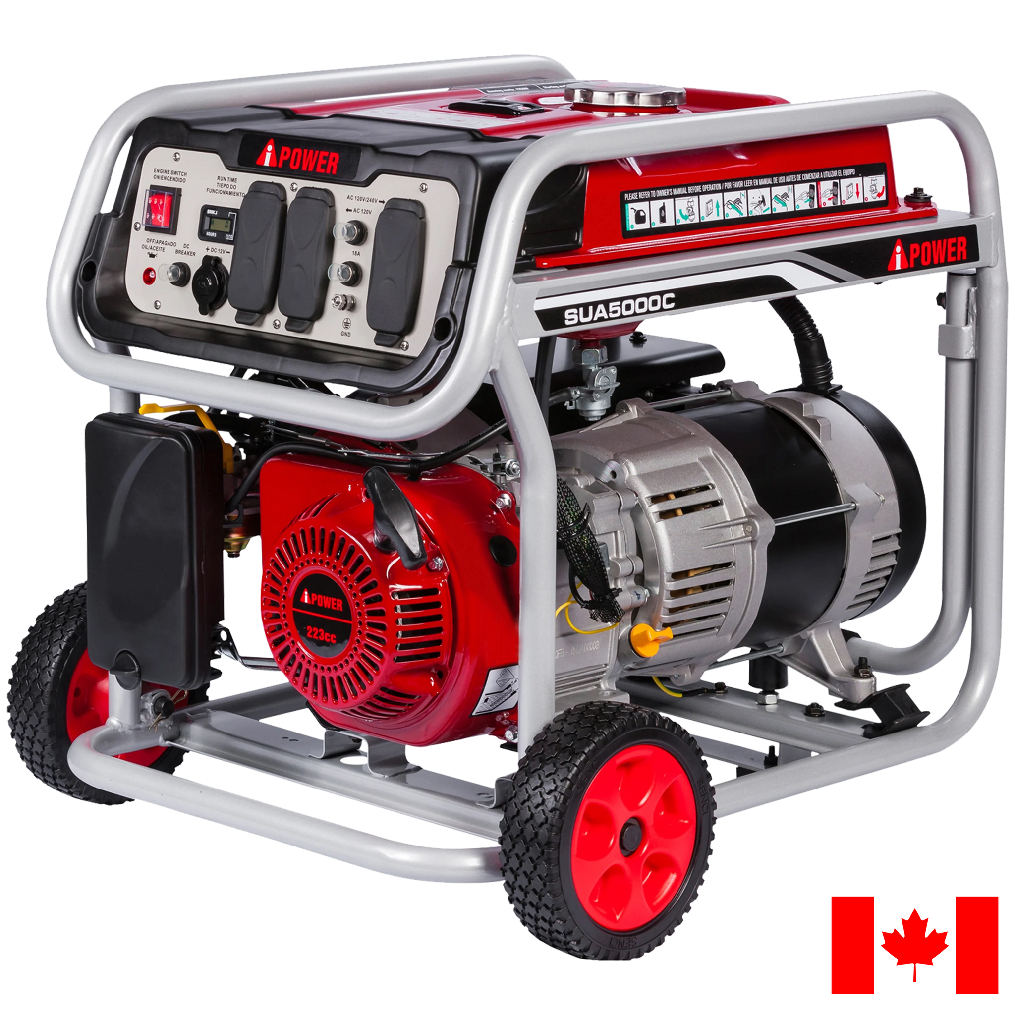 SUA5000C - 5000 Watt<br> Portable Generator