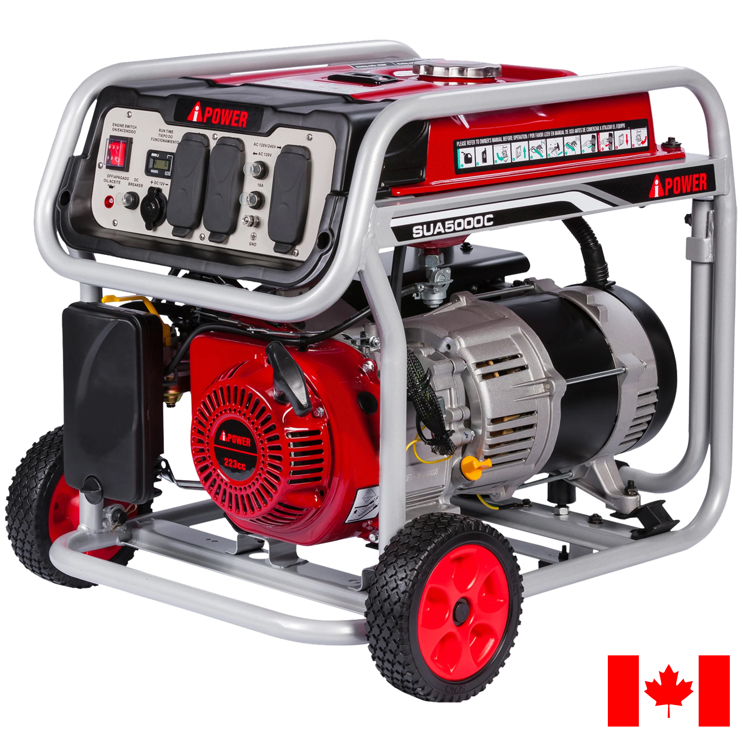 SUA5000C - 5000 Watt Portable Generator