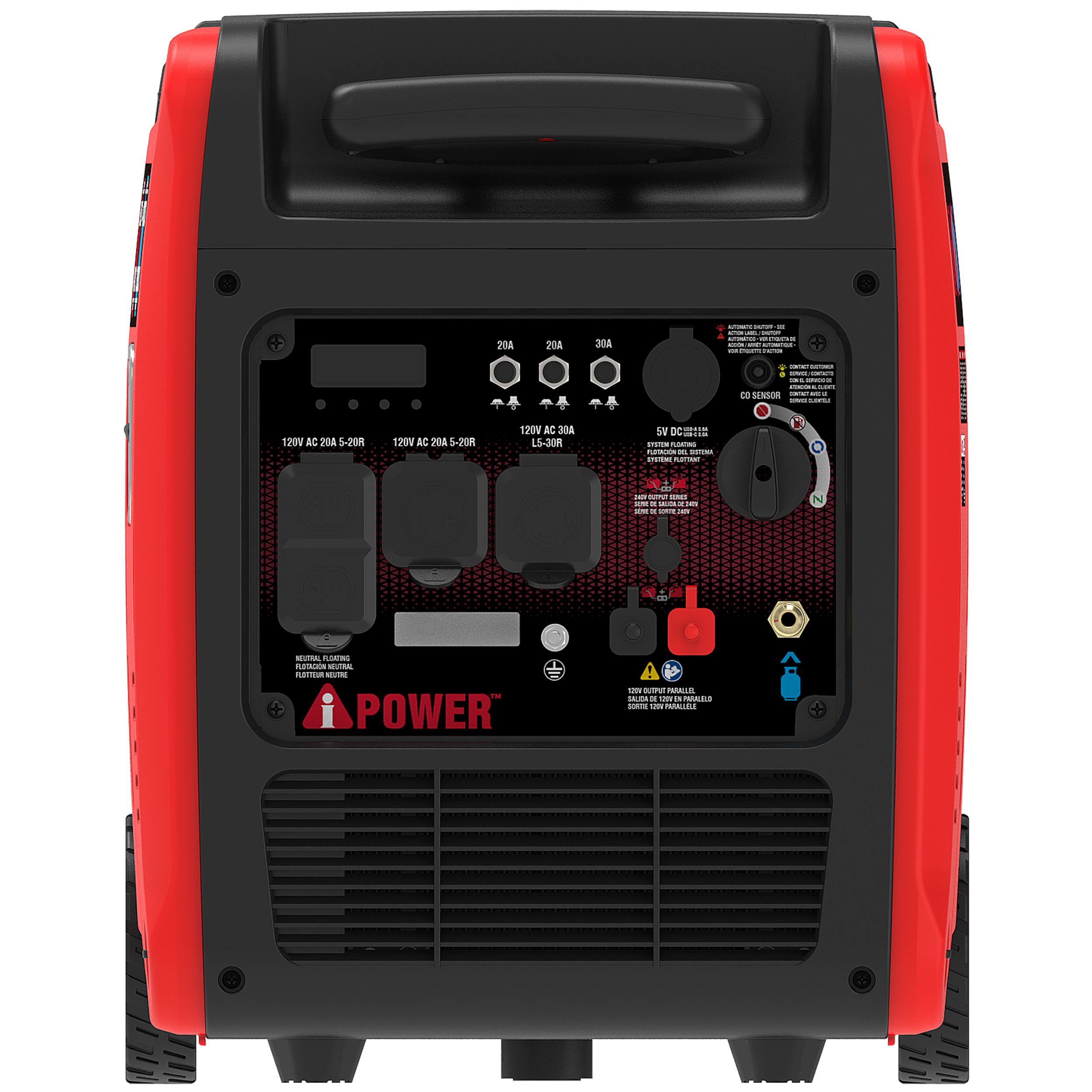 XOS5200iD 5200-Watt Dual Fuel Inverter Generator