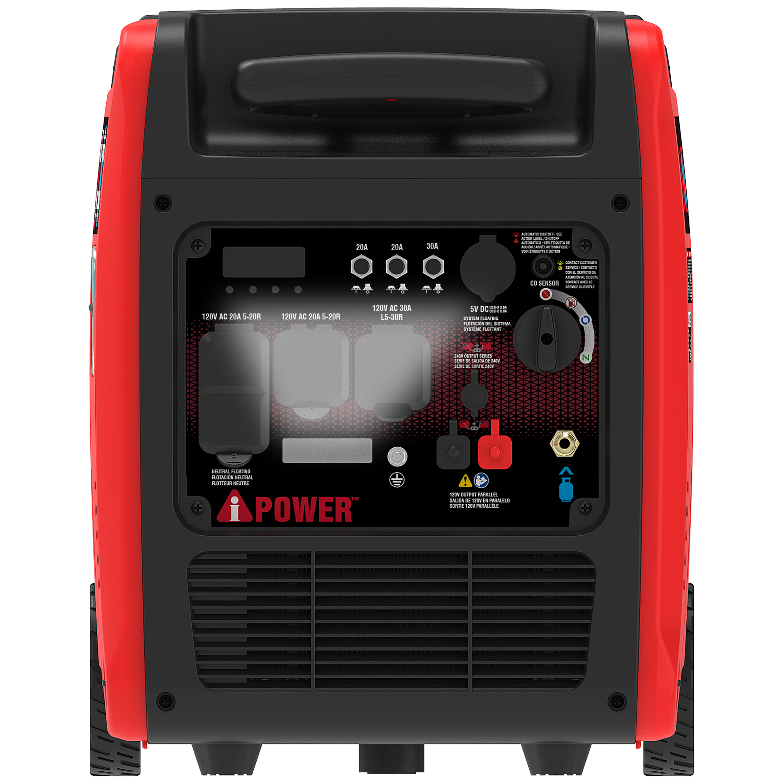 XOS5200iD 5200-Watt Dual Fuel Inverter Generator