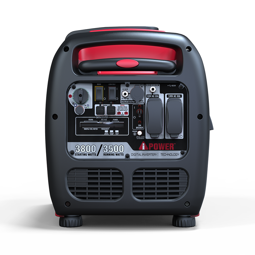 A-iPower 3800W Portable Inverter Generator Quiet Gas Powered 3500 Running Watts for Home Backup RV Camping SUA3800i