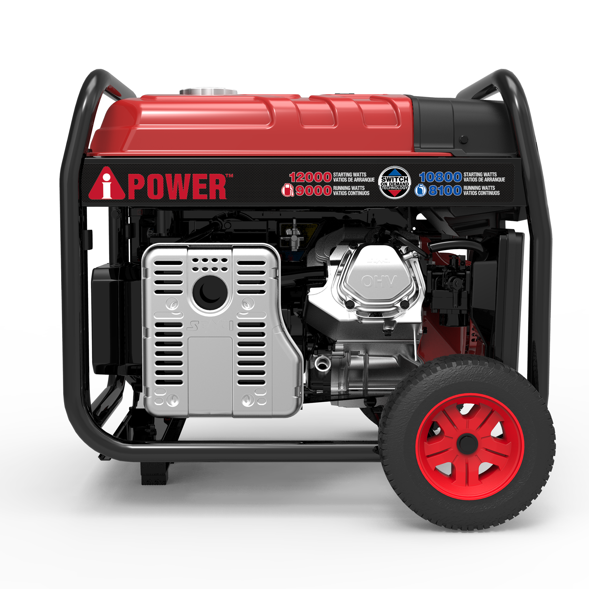 SUA12000ED - 12000 Watt<br> Dual Fuel Portable Generator
