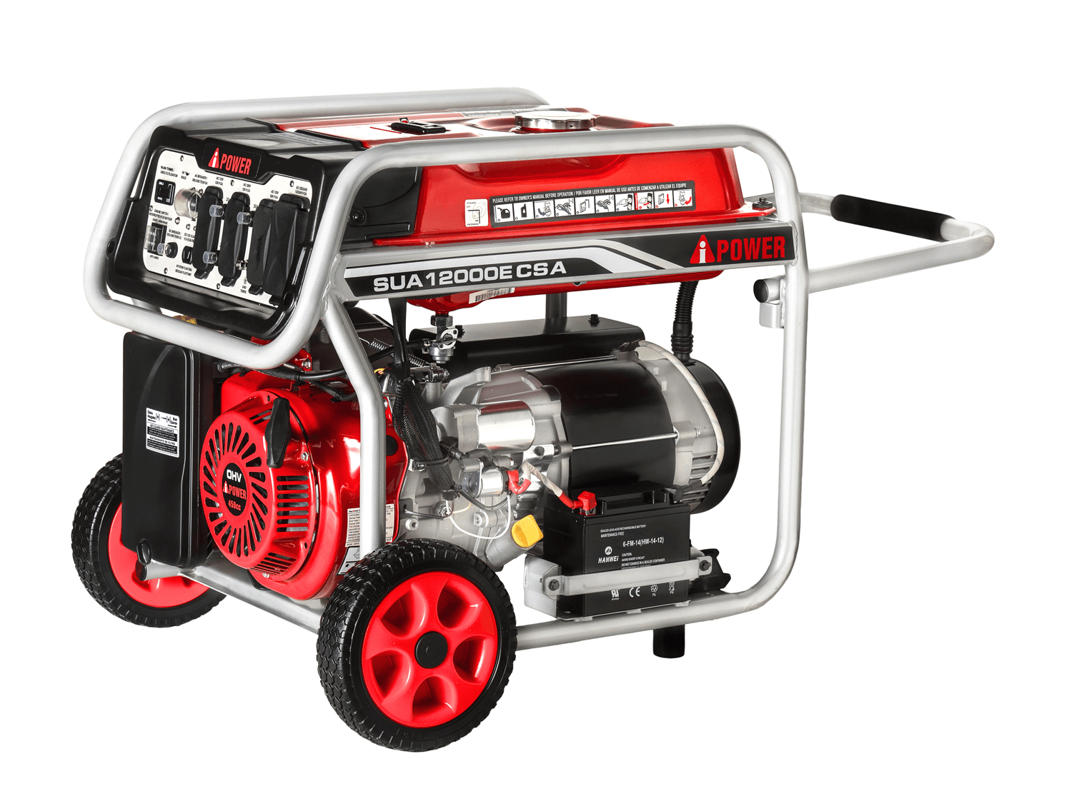 SUA12000ECSA - 12000 Watt Portable Generator