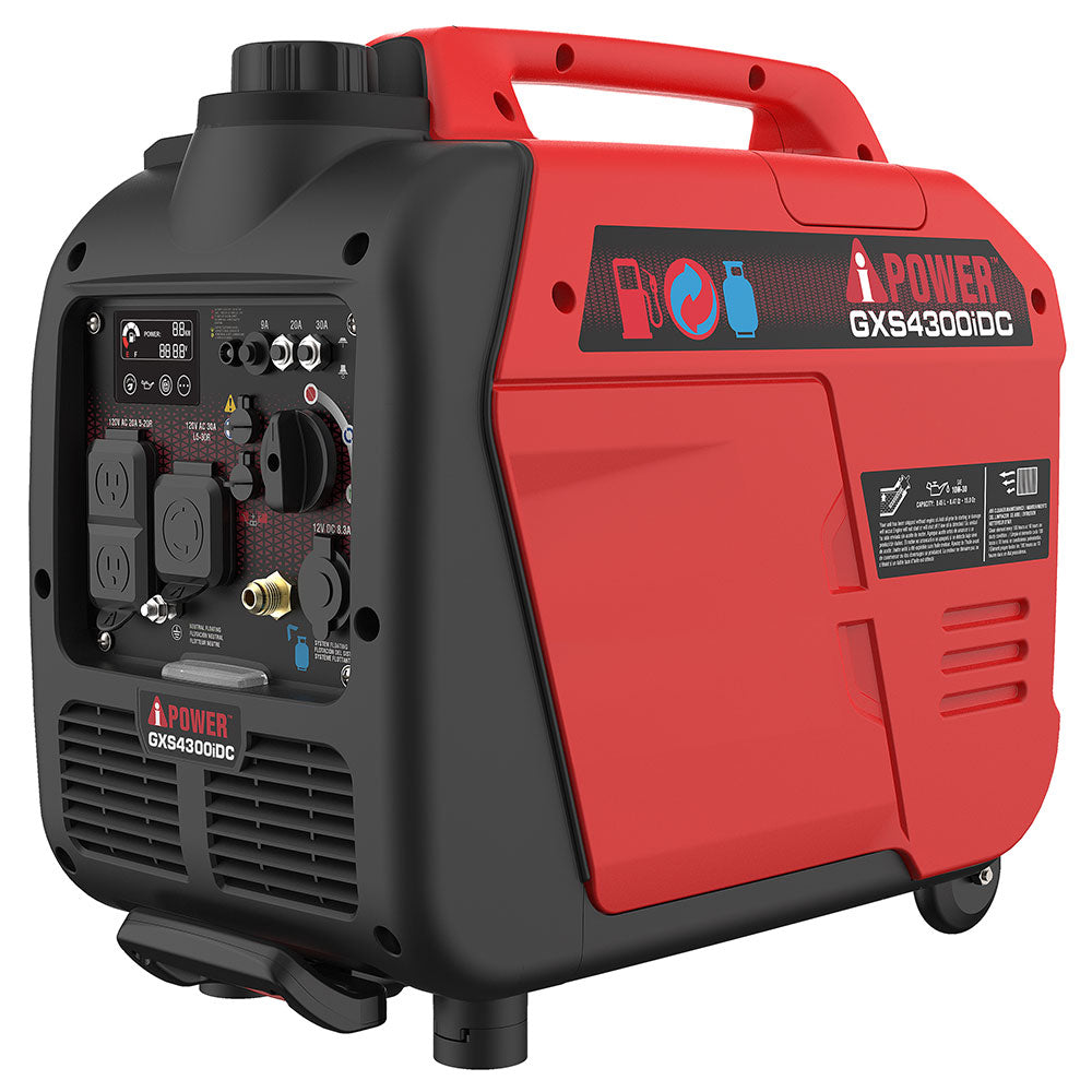 GXS4300iDC - Dual Fuel Inverter Generator