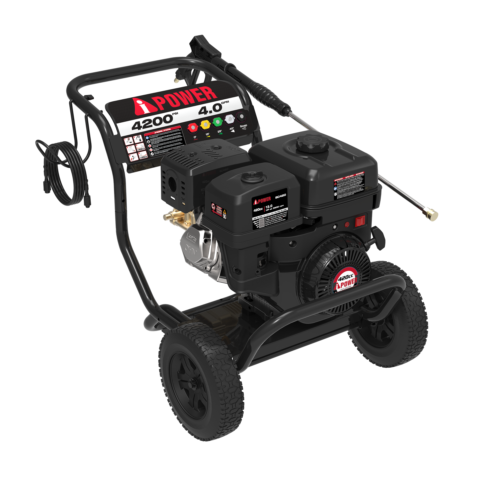 PWF4200SH - 4200 PSI<br> Gas Powered Pressure Washer