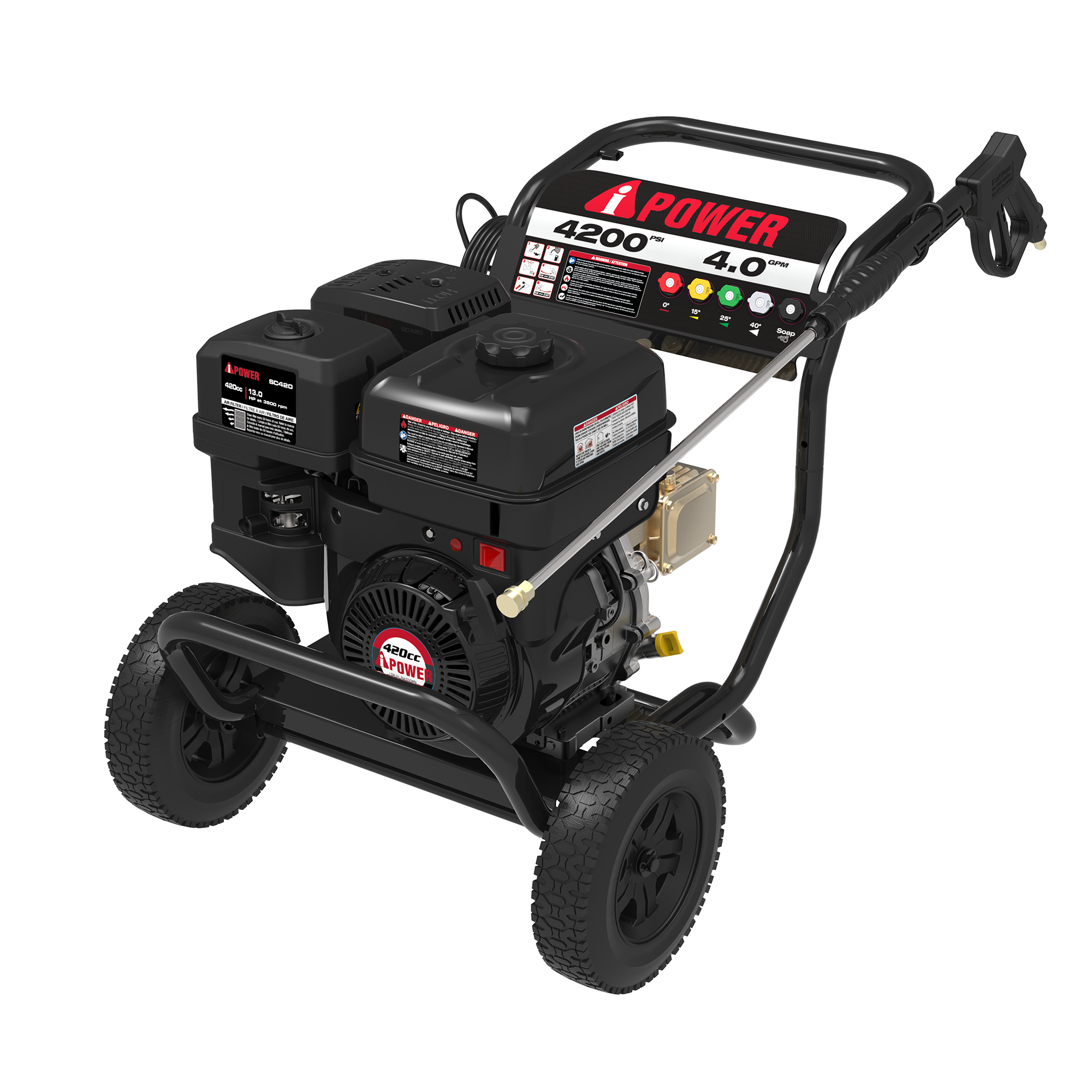 PWF4200SH - 4200 PSI Gas Powered Pressure Washer