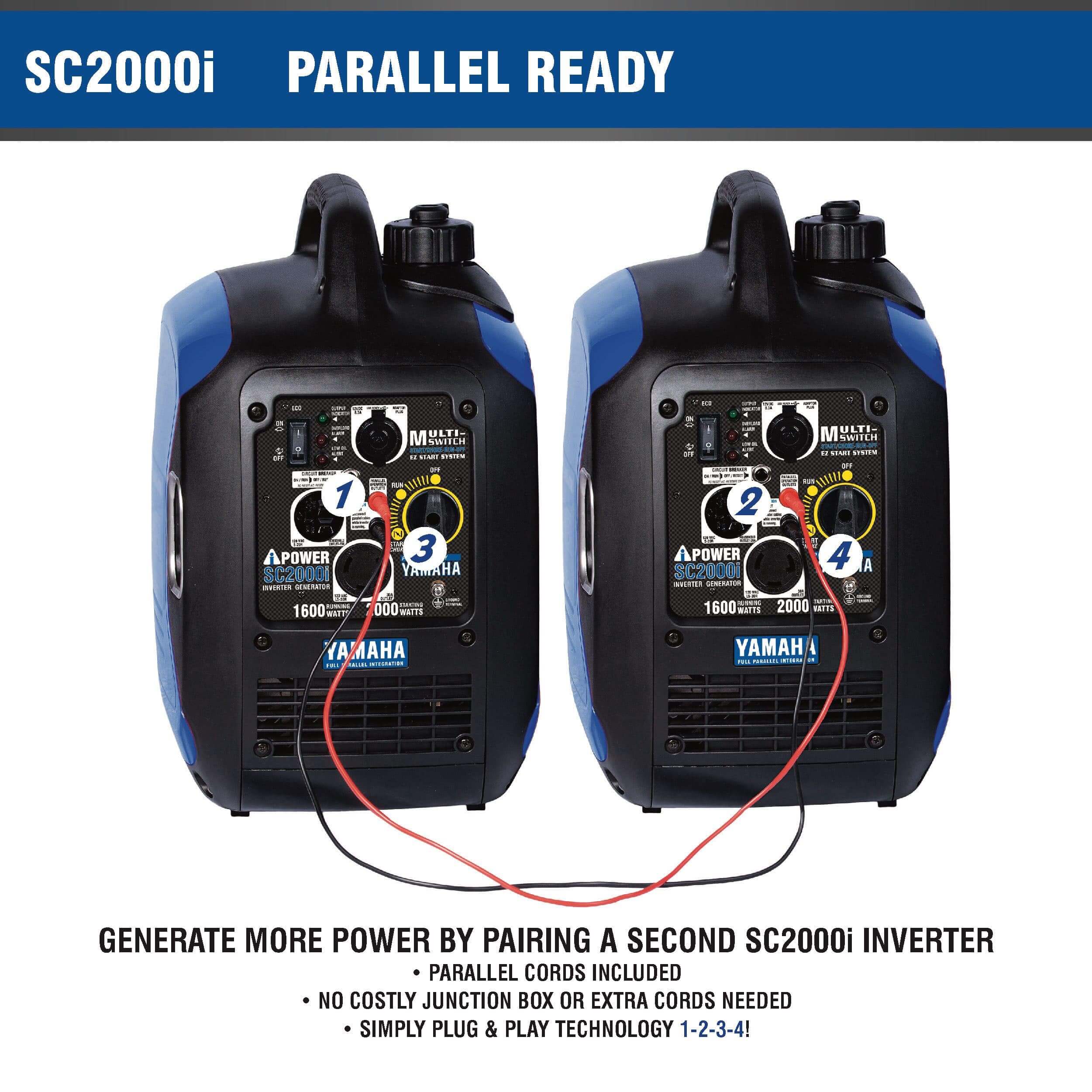 SC2000i - 2000 Watt Inverter Generator
