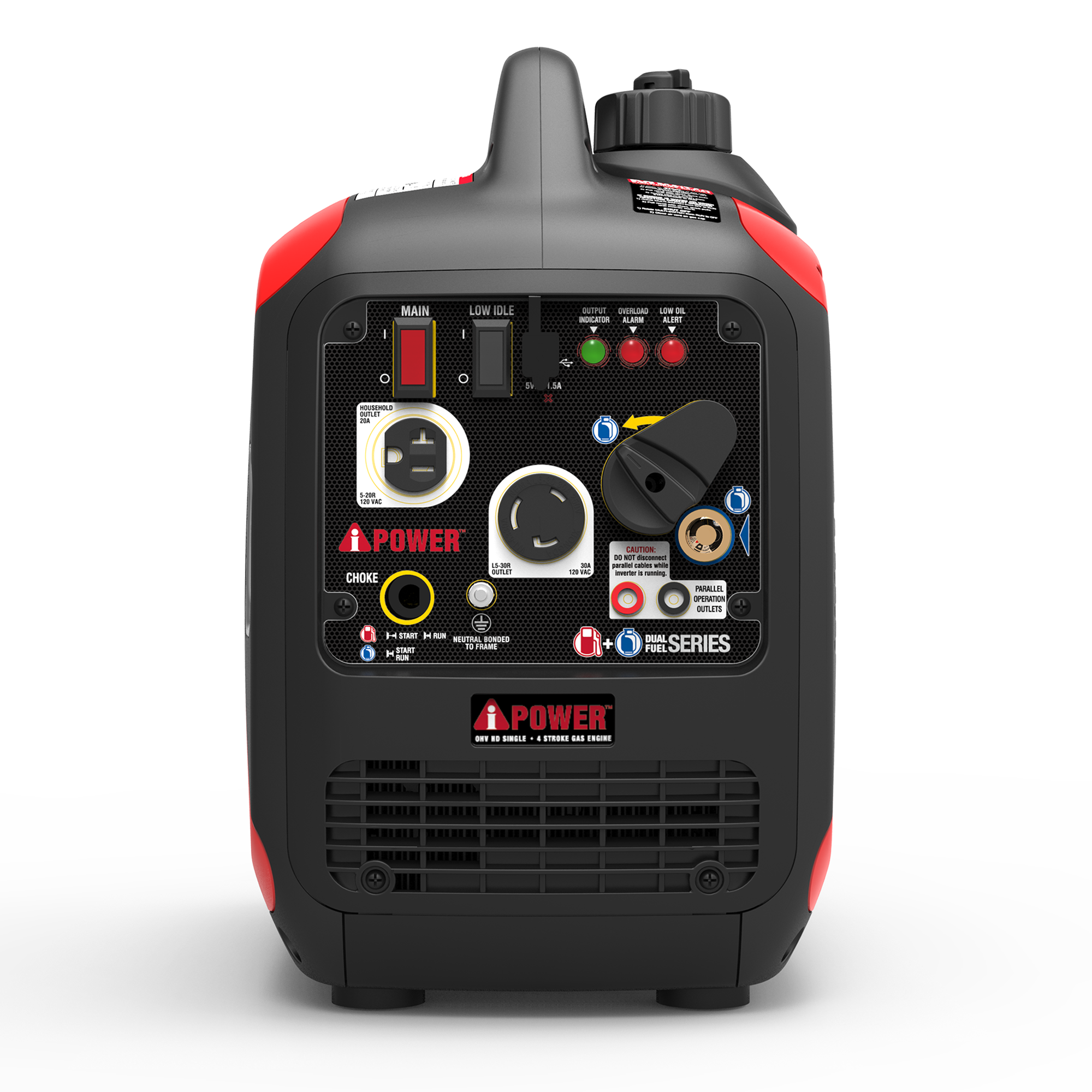 SUA2000iD - 2000 Watt<br> Dual Fuel Inverter Generator