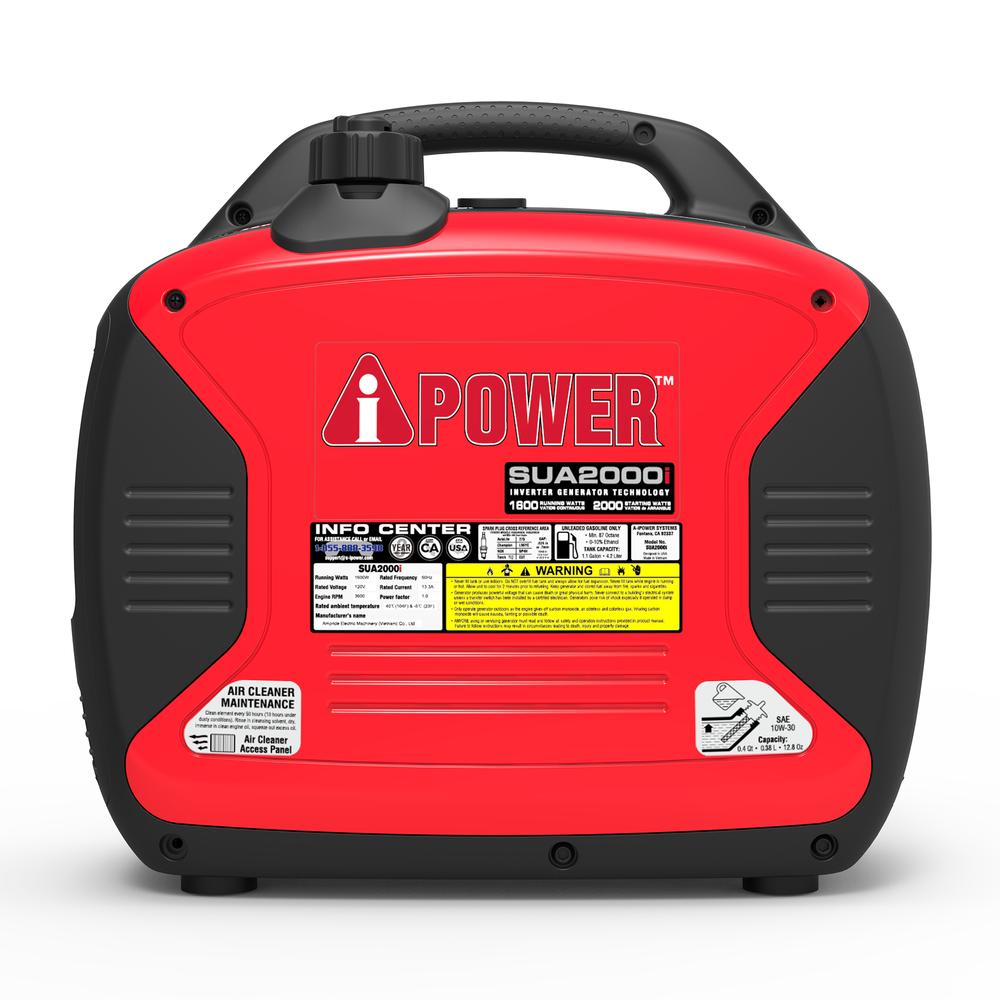 SUA2000iV - 2000 Watt<br> Inverter Generator