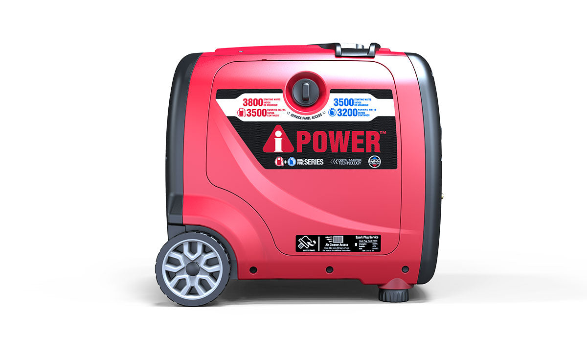 SUA3800iED - 3800 Watt<br> Dual Fuel Inverter Generator