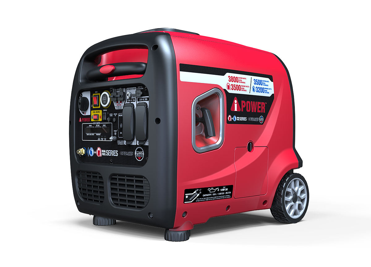 SUA3800iED - 3800 Watt<br> Dual Fuel Inverter Generator