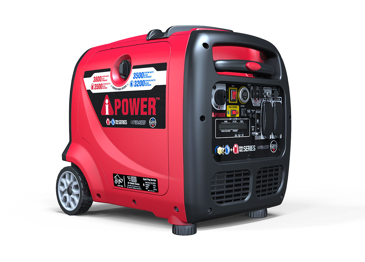 SUA3800iED - 3800 Watt<br> Dual Fuel Inverter Generator