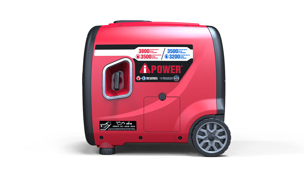 SUA3800iED - 3800 Watt<br> Dual Fuel Inverter Generator