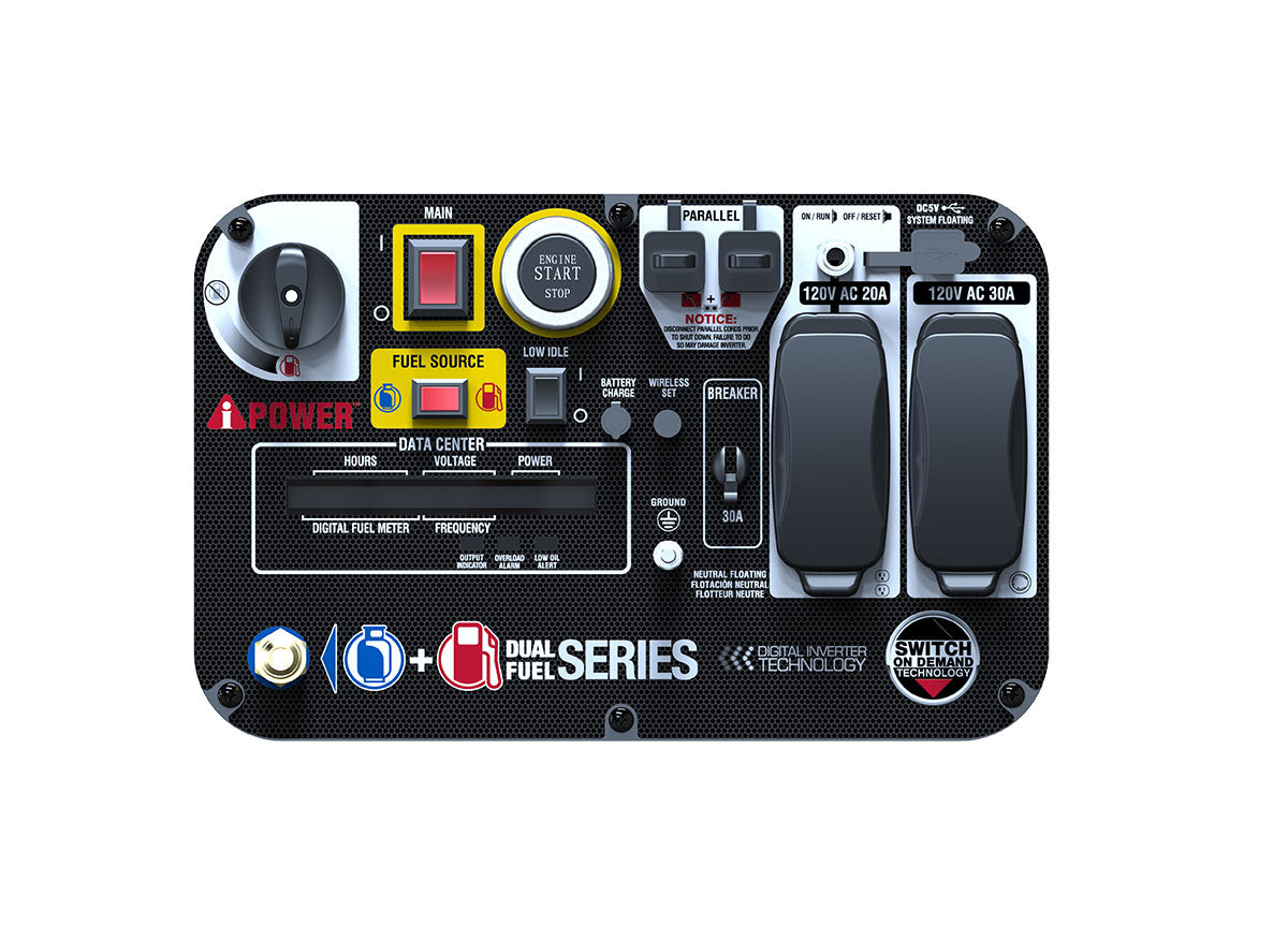 SUA3800iED - 3800 Watt Dual Fuel Inverter Generator