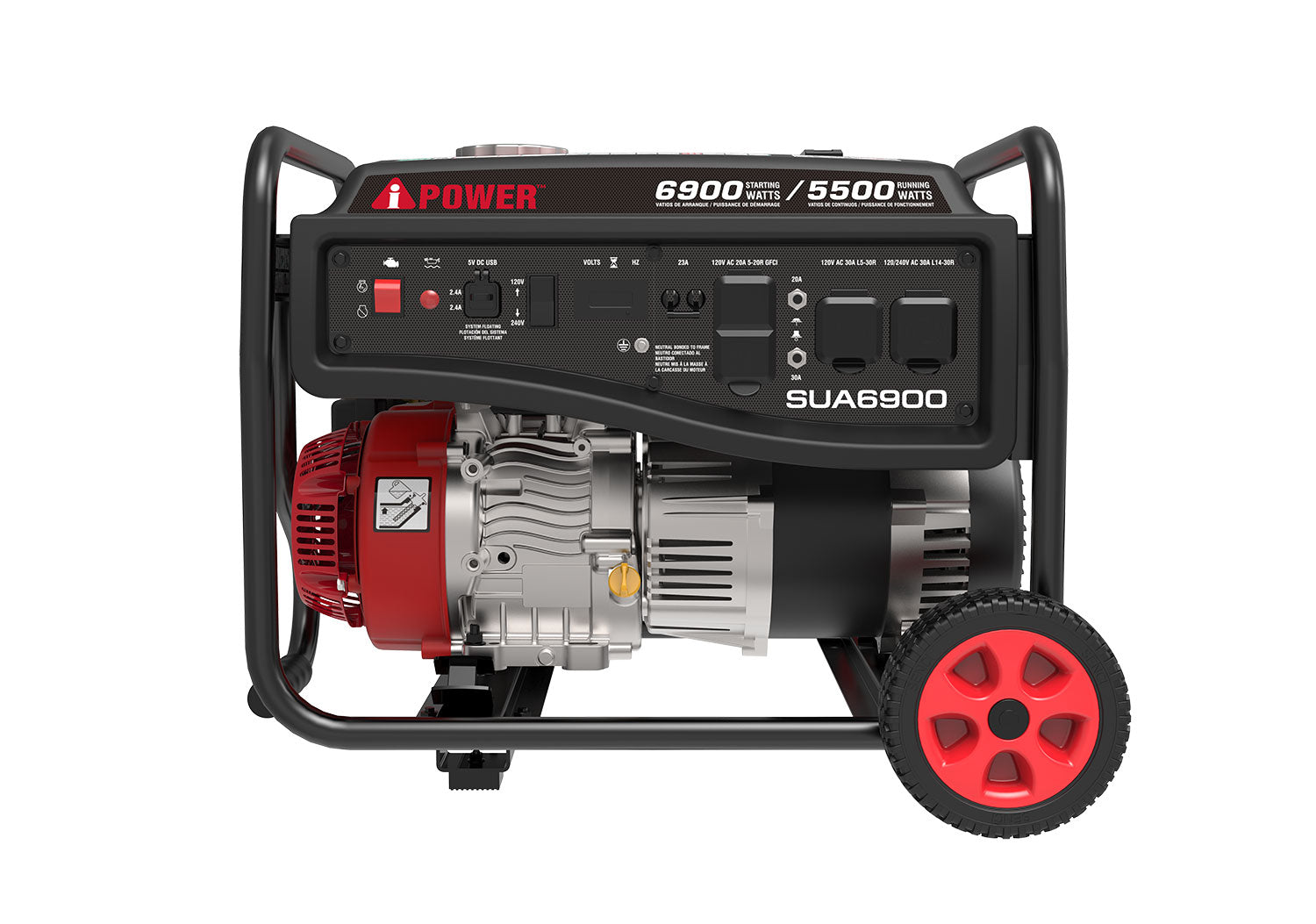 SUA6900 - 6900 Watt<br> Portable Generator