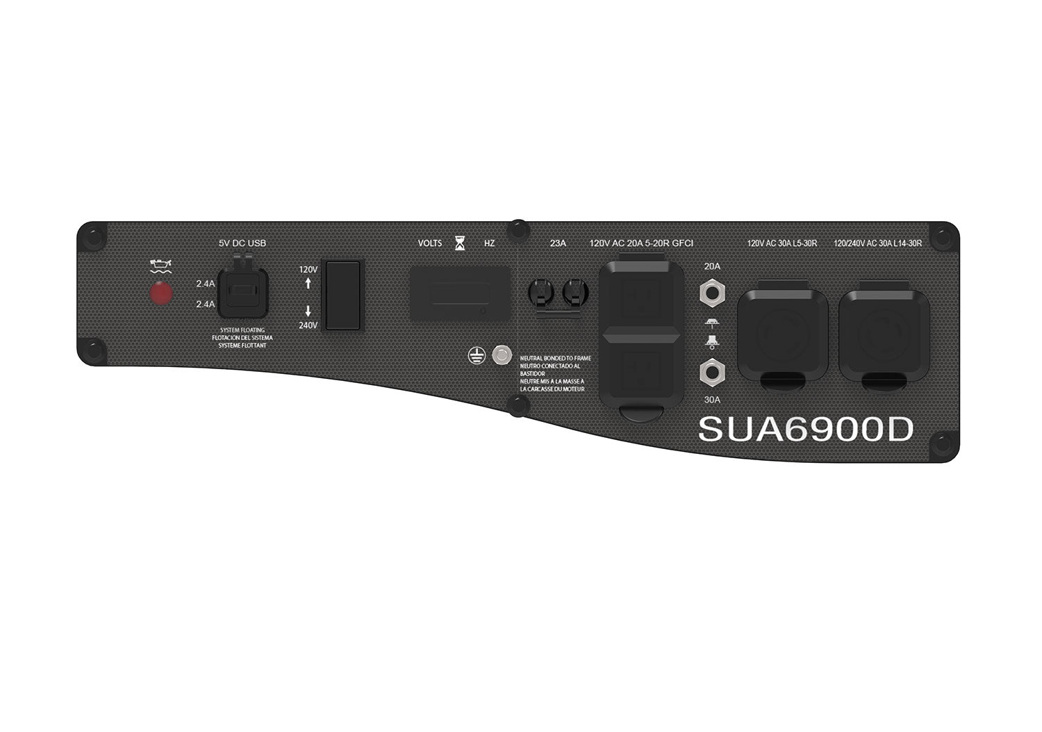 SUA6900D - 6900 Watt<br> Dual Fuel Portable Generator