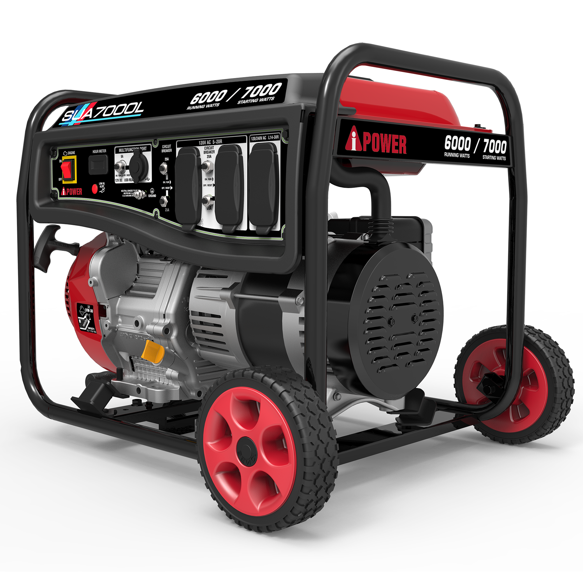 SUA7000L - 7000 Watt<br> Portable Generator
