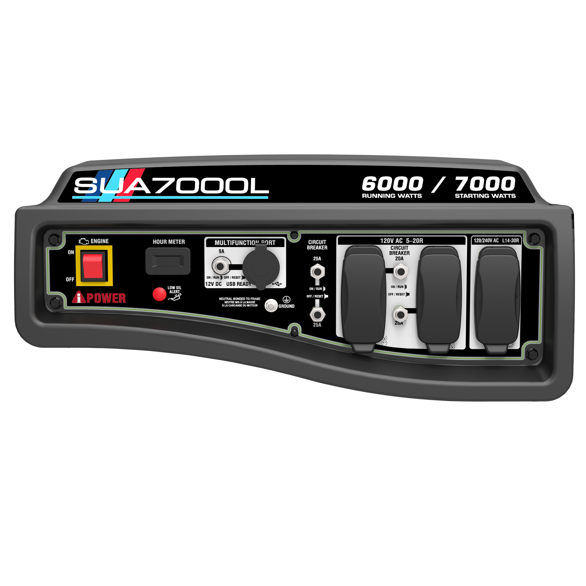 SUA7000L - 7000 Watt<br> Portable Generator