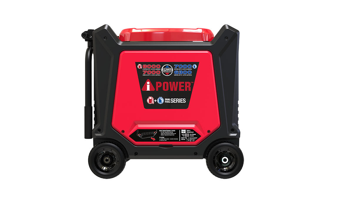 SUA8000iED - 8000 Watt<br> Dual Fuel Generator
